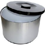 Black Round Ice Bucket 10 litre