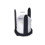Black Three Prong Coaster Dispenser 