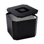 Black Square Ice Bucket 7pt
