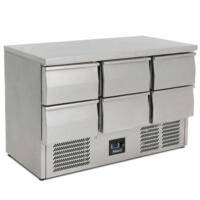 Blizzard BCC3-6D - Compact 6 Drawer Gastronorm Counter 