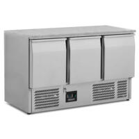 Blizzard BCC3GR - Compact 3 Door Gastronorm Counter with Granite Top