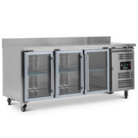 Blizzard HBC3CR - 3 Glass Door Refrigerated Gastronorm Counter