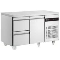 Inomak PN29-HC - 1 Door 2 Draw Refrigerated Gastronorm Counter