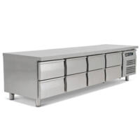 Blizzard SNC4-DRW - 8 Drawer Refrigerated Low Snack Counter