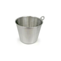 Stainless Steel 6 Bottle Bucket with Opener