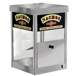 Parry 1995S Small Electric Nacho and Popcorn Warmer Cabinet