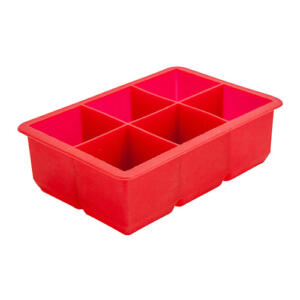 6 Section Silicone Ice Cube Mould