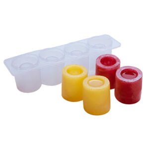 4 Section Silicone Shot Glass Ice Mould