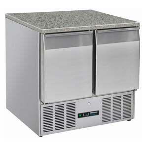 Blizzard BCC2GR Compact 2 Door Gastronorm Counter with Granite Top