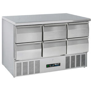 Blizzard BCC3-6D Compact 6 Drawer Gastronorm Counter 