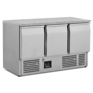 Blizzard BCC3GR - Compact 3 Door Gastronorm Counter with Granite Top