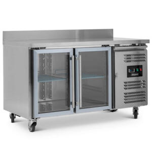 Blizzard HBC2CR - 2 Glass Door Refrigerated Gastronorm Counter 