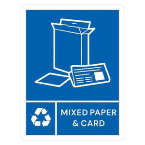 Mixed Paper & Card Label