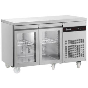 Inomak PN99CR-HC - 2 Glass Door Refrigerated Gastronorm Counter 