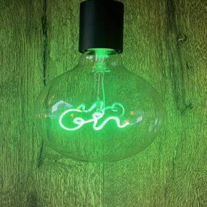 Gin Green LED Bulb Home Bar Pub  