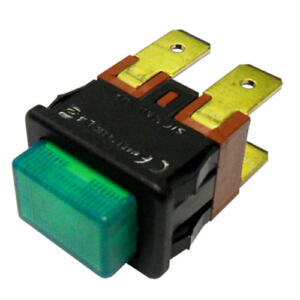 Infrico Green Push Button Switch