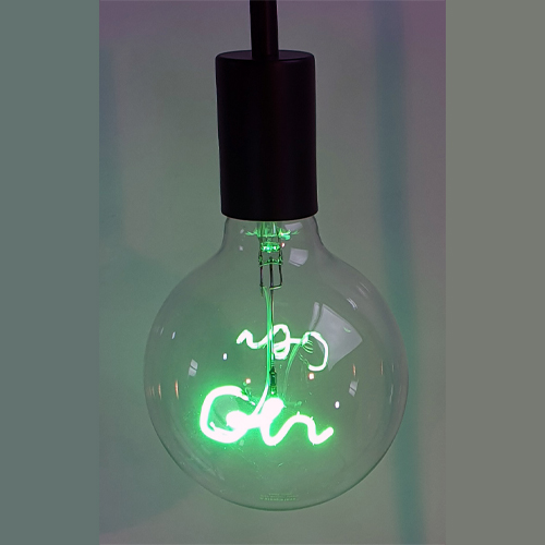 GIN GREEN LED Bulb Home Bar Pub  