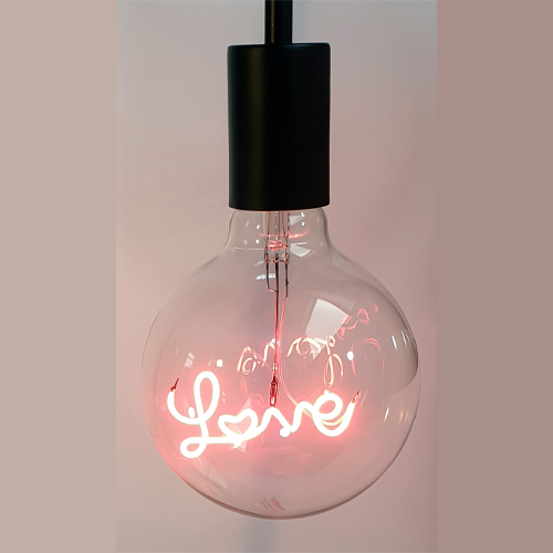 LOVE LED Bulb Home Bar Pub  