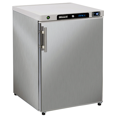 Blizzard H200SS Stainless Steel Under Counter Storage Fridge