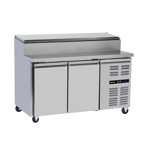 Andy's Picks, Blizzard HBC2EN - 2 Door Gastronorm Counter with Prep Top