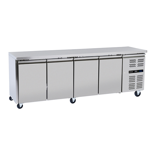 Blizzard HBC4SL - Slimline 4 Door Refrigerated Counter