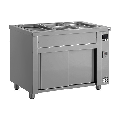 Inomak MDV711 - 1100mm Open Wet Well Bain Marie with Ambient Base