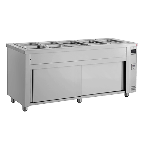 Inomak MDV718 - 1800mm Open Wet Well Bain Marie with Ambient Base