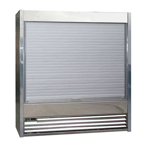 Frost-Tech SD75-190SHU Stainless Steel Shutter Multideck