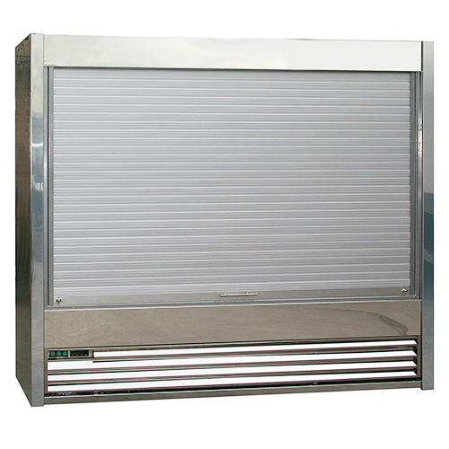 Frost-Tech SD75-250SHU Stainless Steel Shutter Multideck