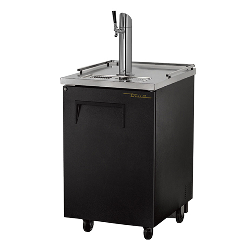 True TDD-1 Black Portable Beer Kegerator