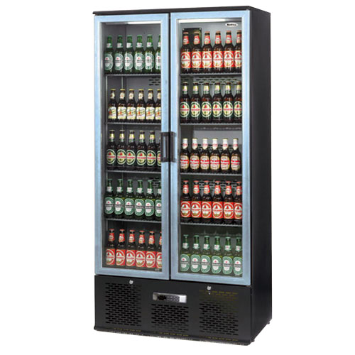 Infrico ZXS20 Double Door Back Bar Bottle Cooler with Aluminium Doors